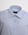 Obrázek Modro-bílá pánská košile s jemným proužkem HATICO, PERFEKT FIT