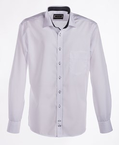 Obrázek Bílá pánská košile HATICO, REGULAR FIT