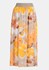 Obrázek Betty Barclay sukně s květy,dlouhá žlutá/hnědá